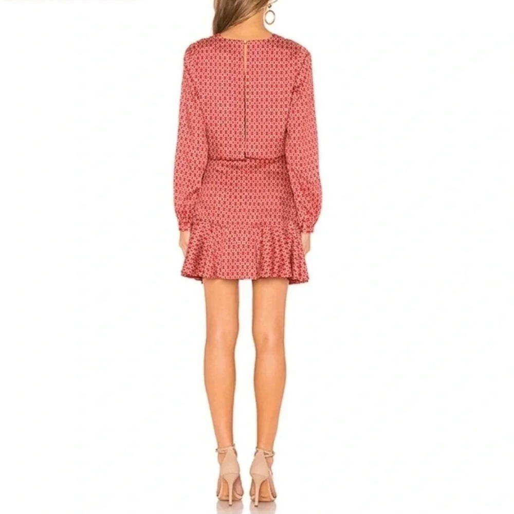 ALEXIS Coretti Mini Dress in Rouge Rolo - Picture 3 of 9